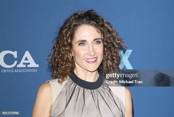 Melina Kanakaredes arrives at the 2018 Winter TCA Tour - FOX All-Star Party held at The Langham Huntington on January 4, 2018 in Pasadena, California.