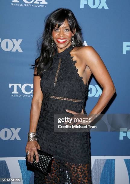 Merrin Dungey arrives at the 2018 Winter TCA Tour - FOX All-Star Party held at The Langham Huntington on January 4, 2018 in Pasadena, California.