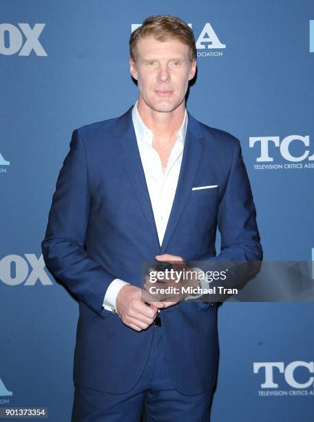 Alexi Lalas arrives at the 2018 Winter TCA Tour - FOX All-Star Party held at The Langham Huntington on January 4, 2018 in Pasadena, California.