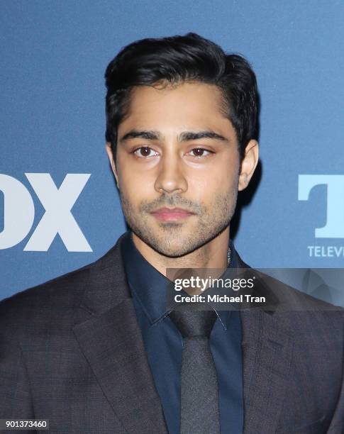 Manish Dayal arrives at the 2018 Winter TCA Tour - FOX All-Star Party held at The Langham Huntington on January 4, 2018 in Pasadena, California.