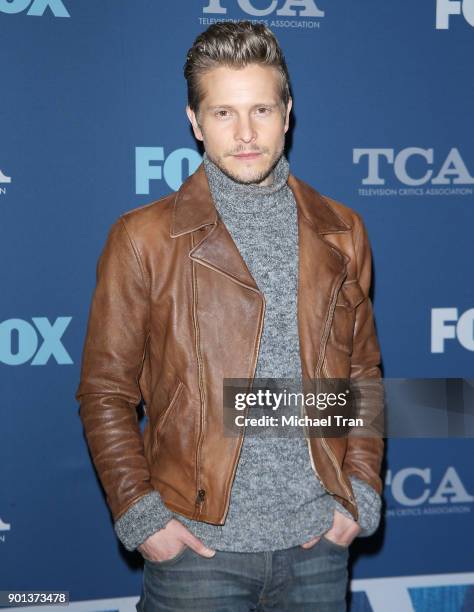 Matt Czuchry arrives at the 2018 Winter TCA Tour - FOX All-Star Party held at The Langham Huntington on January 4, 2018 in Pasadena, California.