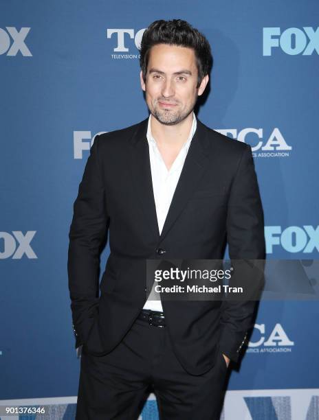 Ed Weeks arrives at the 2018 Winter TCA Tour - FOX All-Star Party held at The Langham Huntington on January 4, 2018 in Pasadena, California.