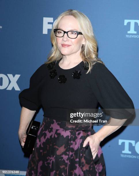 Rachael Harris arrives at the 2018 Winter TCA Tour - FOX All-Star Party held at The Langham Huntington on January 4, 2018 in Pasadena, California.