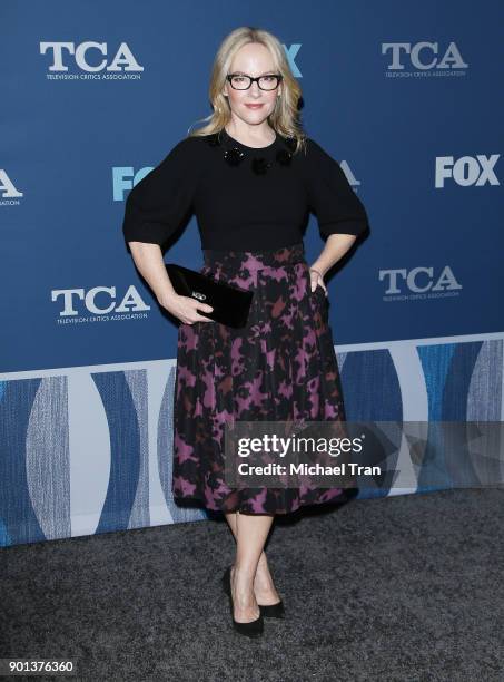 Rachael Harris arrives at the 2018 Winter TCA Tour - FOX All-Star Party held at The Langham Huntington on January 4, 2018 in Pasadena, California.