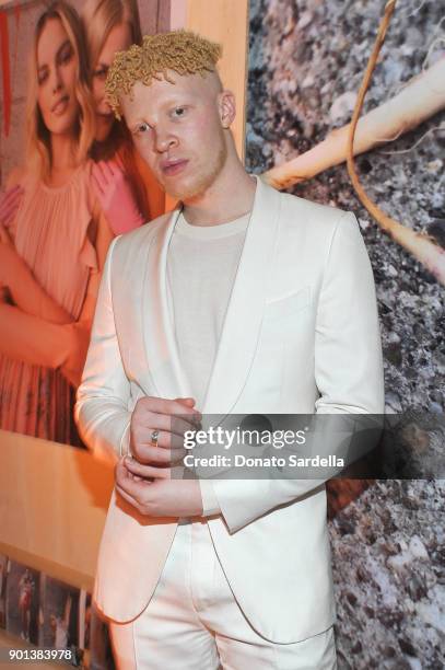 Shaun Ross attends W Magazine's Celebration of its 'Best Performances' Portfolio and the Golden Globes with Audi, Dior, and Dom Perignon at Chateau...