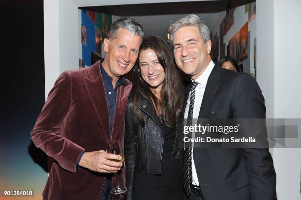Magazine Editor Stefano Tonchi, Katherine Ross, and Michael Govan attend W Magazine's Celebration of its 'Best Performances' Portfolio and the Golden...