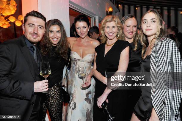 Niccolo Ragazzoni, Gillian Wynn, Julia Fitzroy, Kevyn Wynn, Nicole Ruvo, and Marlowe Earlyattend W Magazine's Celebration of its 'Best Performances'...