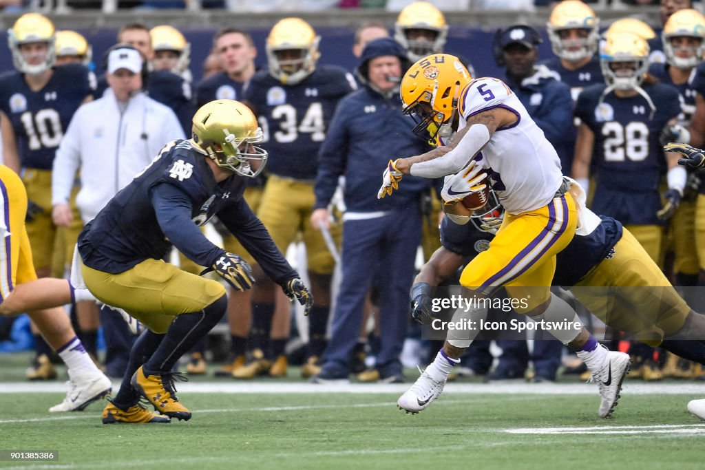 COLLEGE FOOTBALL: JAN 01 Citrus Bowl - Notre Dame v LSU