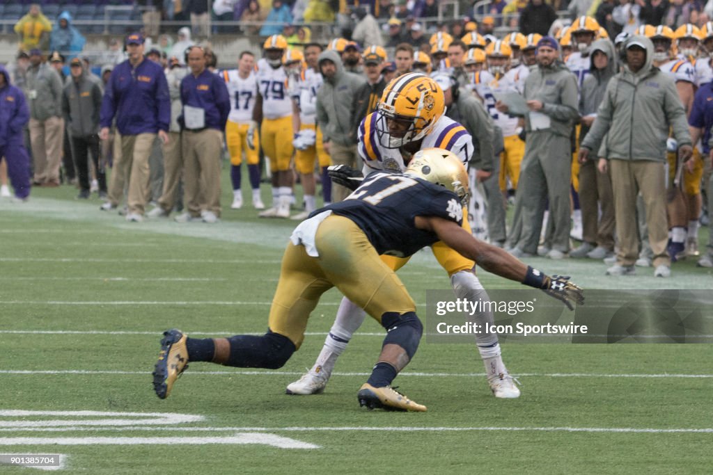 COLLEGE FOOTBALL: JAN 01 Citrus Bowl - Notre Dame v LSU