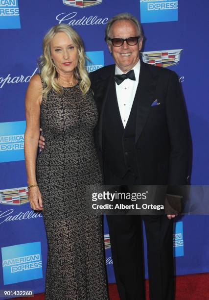 Actor Peter FOnday and Margaret DeVogelaere arrive for the 29th Annual Palm Springs International Film Festival Film Awards Gala held at Palm Springs...