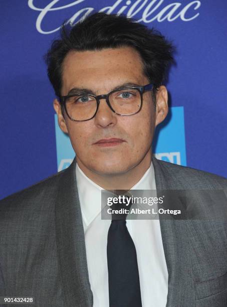 Director Joe Wright arrives for the 29th Annual Palm Springs International Film Festival Film Awards Gala held at Palm Springs Convention Center on...