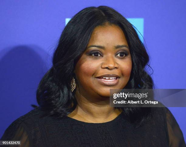 Actress Octavia Spencer arrives for the 29th Annual Palm Springs International Film Festival Film Awards Gala held at Palm Springs Convention Center...