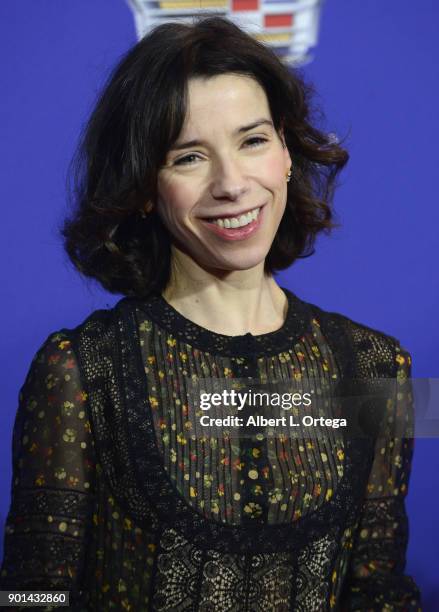 Actress Sally Hawkins arrives for the 29th Annual Palm Springs International Film Festival Film Awards Gala held at Palm Springs Convention Center on...