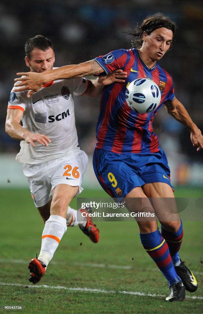 Barcelona v Shakhtar Donetsk - UEFA Super Cup