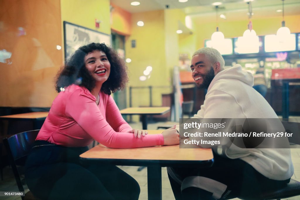 Young Couple Out On Date