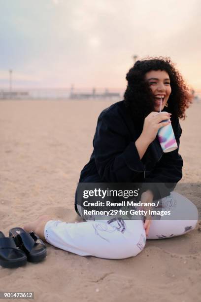 Young Confident Woman Outside