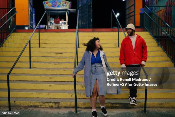 Young Couple Hanging Out