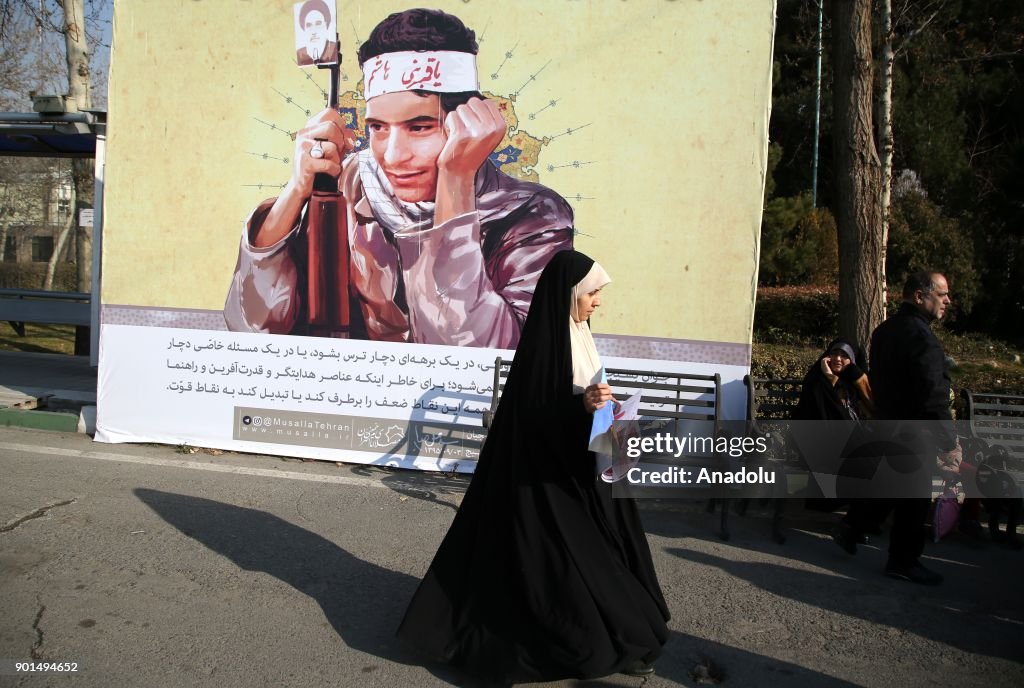 Pro-Government rally in Iran