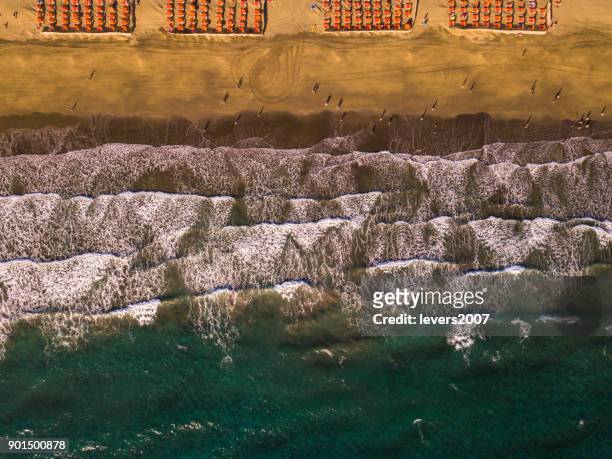 aerial view of maspolomas, gran canaria, spain. - octocopter stock pictures, royalty-free photos & images