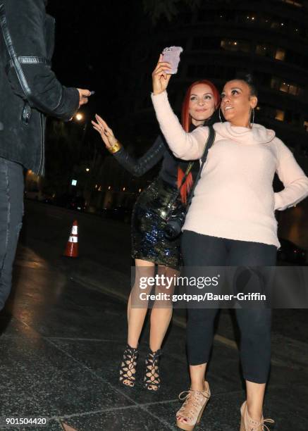 Carmit Bachar is seen on January 04, 2018 in Los Angeles, California.