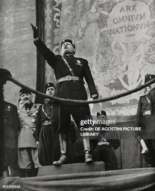 Mussolini Black Shirts Photos and Premium High Res Pictures - Getty Images