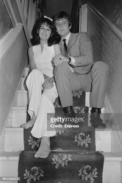 British pop singer Billy J. Kramer with his wife Ann Ginn, UK, 20th July 1968.