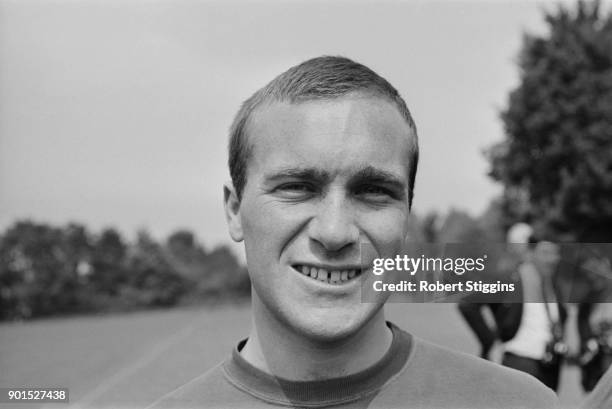 British soccer player Ron Harris of Chelsea FC, 22nd August 1968.