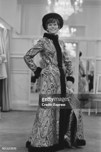 British actress Dawn Addams , UK, 27th September 1968.