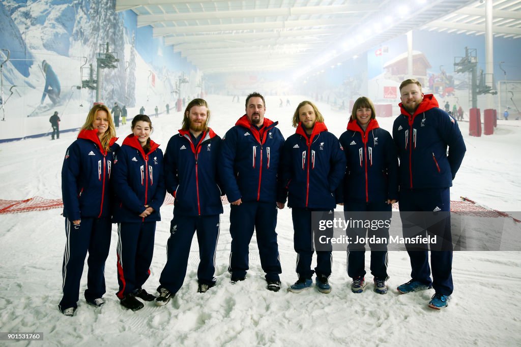 ParalympicsGB team announcement for PyeongChang 2018 - Alpine Skiing and Snowboard