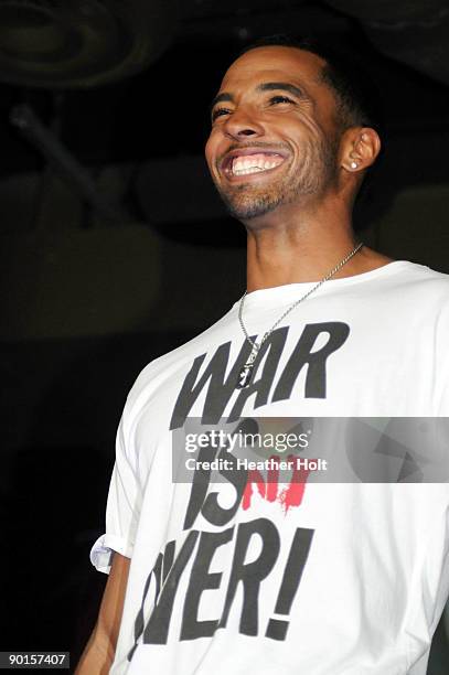 Christian Keyes walks the catwalk at the Celebrity Catwalk's 9th Annual Fashion Show on August 27, 2009 in Los Angeles, California.