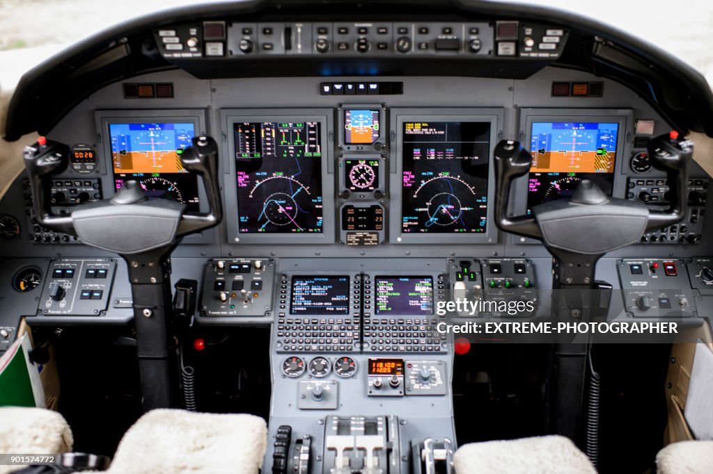 Airplane dashboard