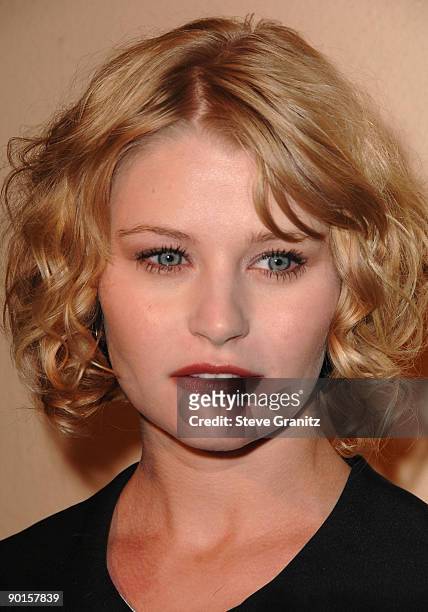 Actress Emillie de Ravin arrives to ELLE Magazine's 14th Annual Women In Hollywood at the four seasons hotel on October 15, 2007 in Beverly Hills,...