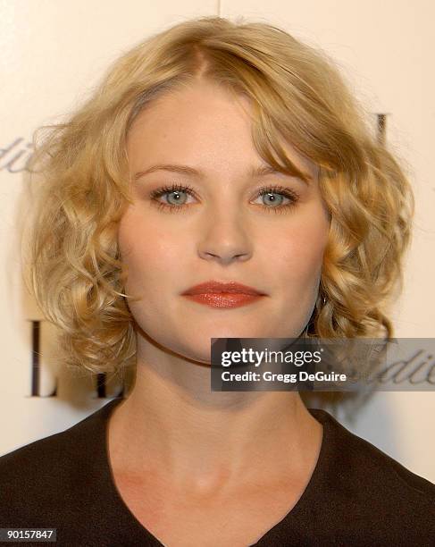Actress Emilie de Ravin arrives at the Elle Magazine Women in Hollywood Tribute at The Four Seasons Hotel on October 15, 2007 in Beverly Hills,...