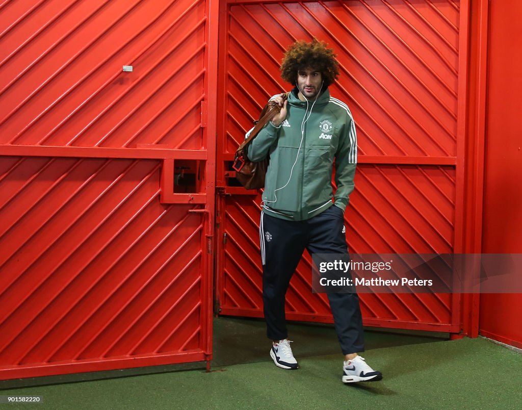 Manchester United v Derby County - The Emirates FA Cup Third Round