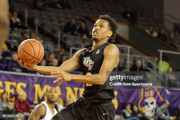 During a game between the East Carolina Pirates and the University of Central Florida Knights at Williams Arena - Minges Coliseum in Greenville, NC...