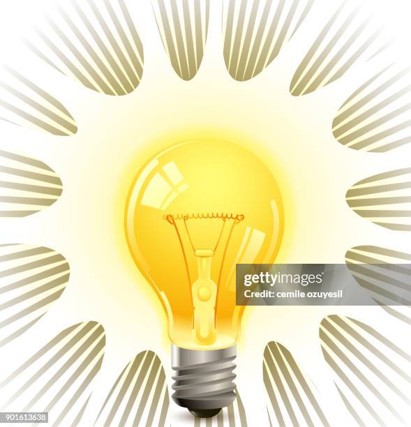 Lightbool Sign Light Bulb Sign High-Res Vector Graphic - Getty Images