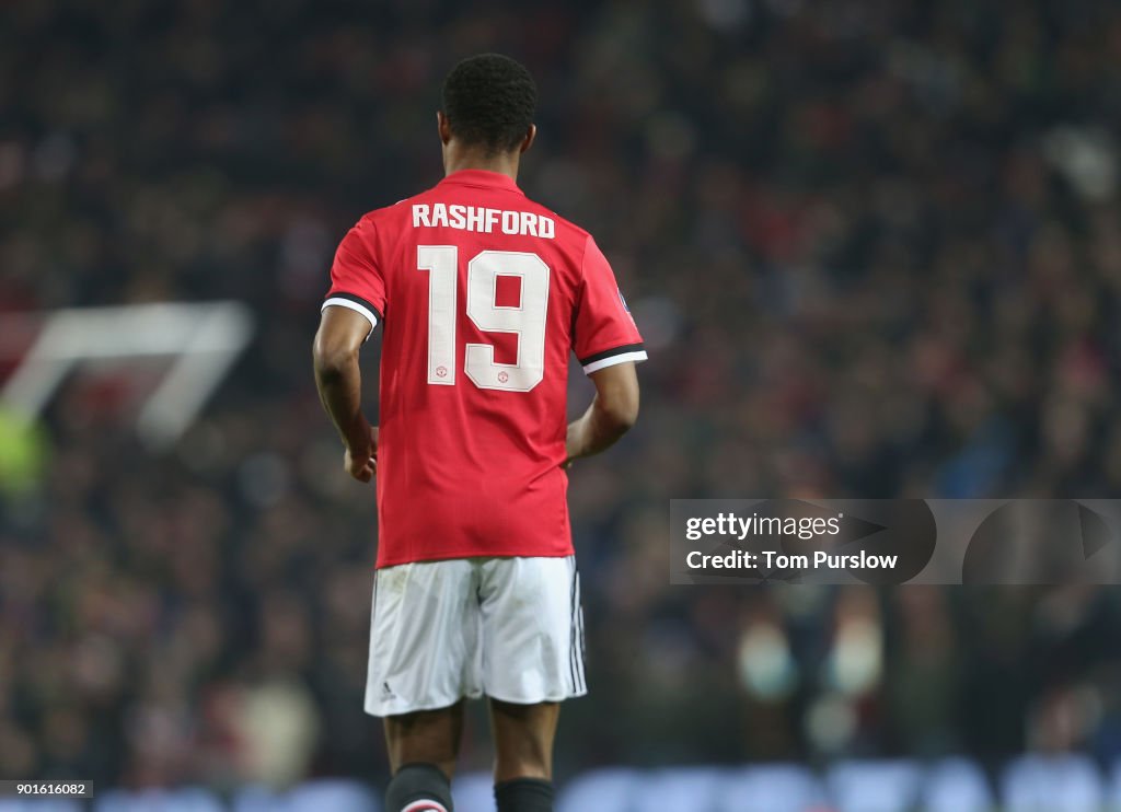 Manchester United v Derby County - The Emirates FA Cup Third Round