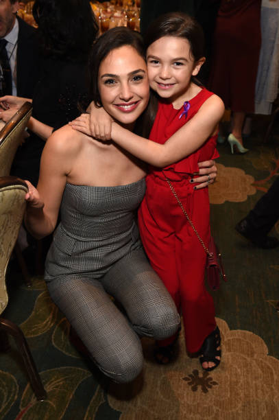 Gal Gadot and Brooklynn Prince attend the 18th Annual AFI Awards at Four Seasons Hotel Los Angeles at Beverly Hills on January 5, 2018 in Los...