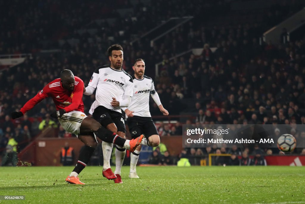 Manchester United v Derby County - The Emirates FA Cup Third Round