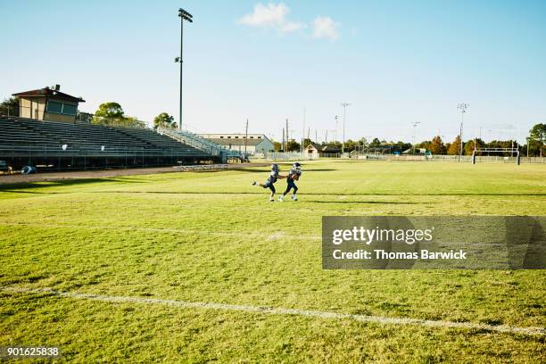 Running In Football Running Football Field Photos and Premium High Res Pictures - Getty Images
