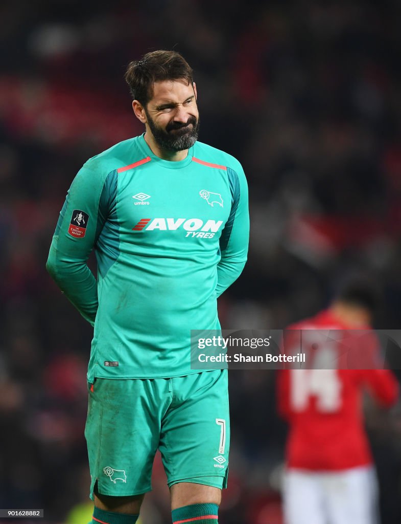 Manchester United v Derby County - The Emirates FA Cup Third Round
