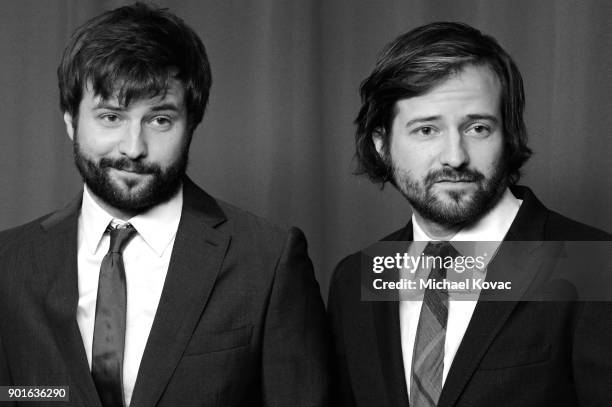 Ross Duffer and Matt Duffer attend the 18th Annual AFI Awards at Four Seasons Hotel Los Angeles at Beverly Hills on January 5, 2018 in Los Angeles,...