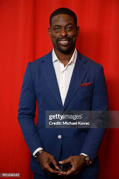 Sterling K. Brown attends the 18th Annual AFI Awards at Four Seasons Hotel Los Angeles at Beverly Hills on January 5, 2018 in Los Angeles, California.