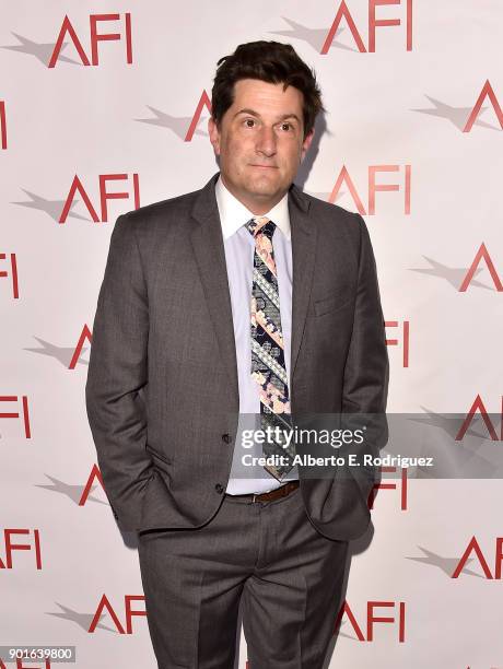 Michael Showalter attends the 18th Annual AFI Awards at Four Seasons Hotel Los Angeles at Beverly Hills on January 5, 2018 in Los Angeles, California.