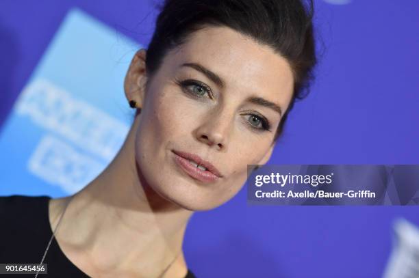 Actress Jessica Pare attends the 29th Annual Palm Springs International Film Festival Awards Gala at Palm Springs Convention Center on January 2,...