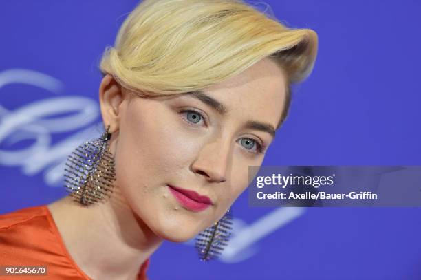 Actress Saoirse Ronan attends the 29th Annual Palm Springs International Film Festival Awards Gala at Palm Springs Convention Center on January 2,...