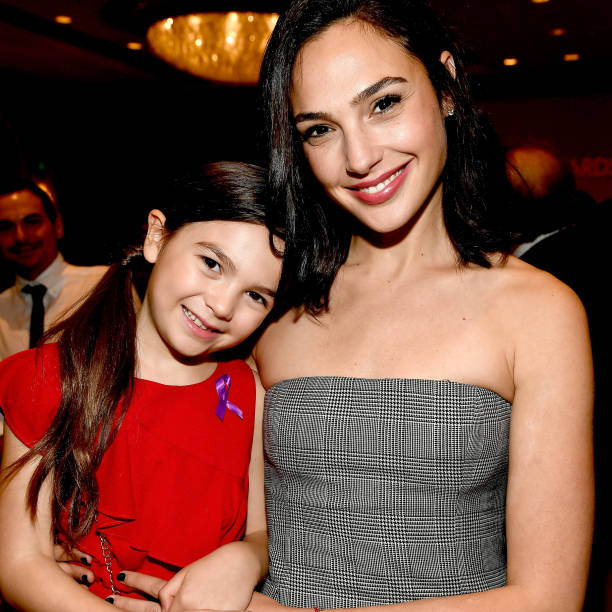 Brooklynn Prince and Gal Gadot attend the 18th Annual AFI Awards at Four Seasons Hotel Los Angeles at Beverly Hills on January 5, 2018 in Los...