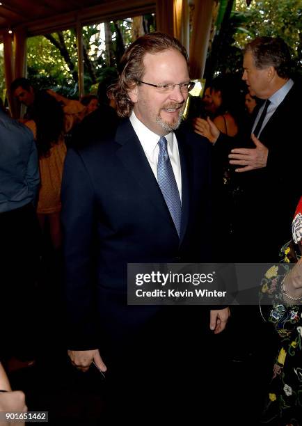 American Film Institute president and CEO Bob Gazzale attends the 18th Annual AFI Awards at Four Seasons Hotel Los Angeles at Beverly Hills on...