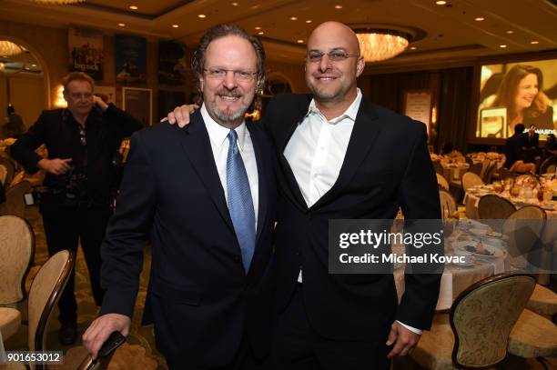 President and CEO Bob Gazzale and Chris Silbermann attend the 18th Annual AFI Awards at Four Seasons Hotel Los Angeles at Beverly Hills on January 5,...
