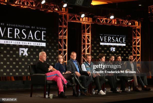 Executive producer/director Ryan Murphy, executive producer Nina Jacobson, executive producer Brad Simpson, executive producer/writer Tom Rob Smith,...